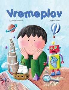 Ilustrirana knjiga o putovanjima malog dječaka Tina kroz vrijeme i prostor.