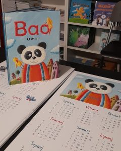 Slikovnica o pandi koji se zove Bao i koji djecu uči kako su došli na svijet